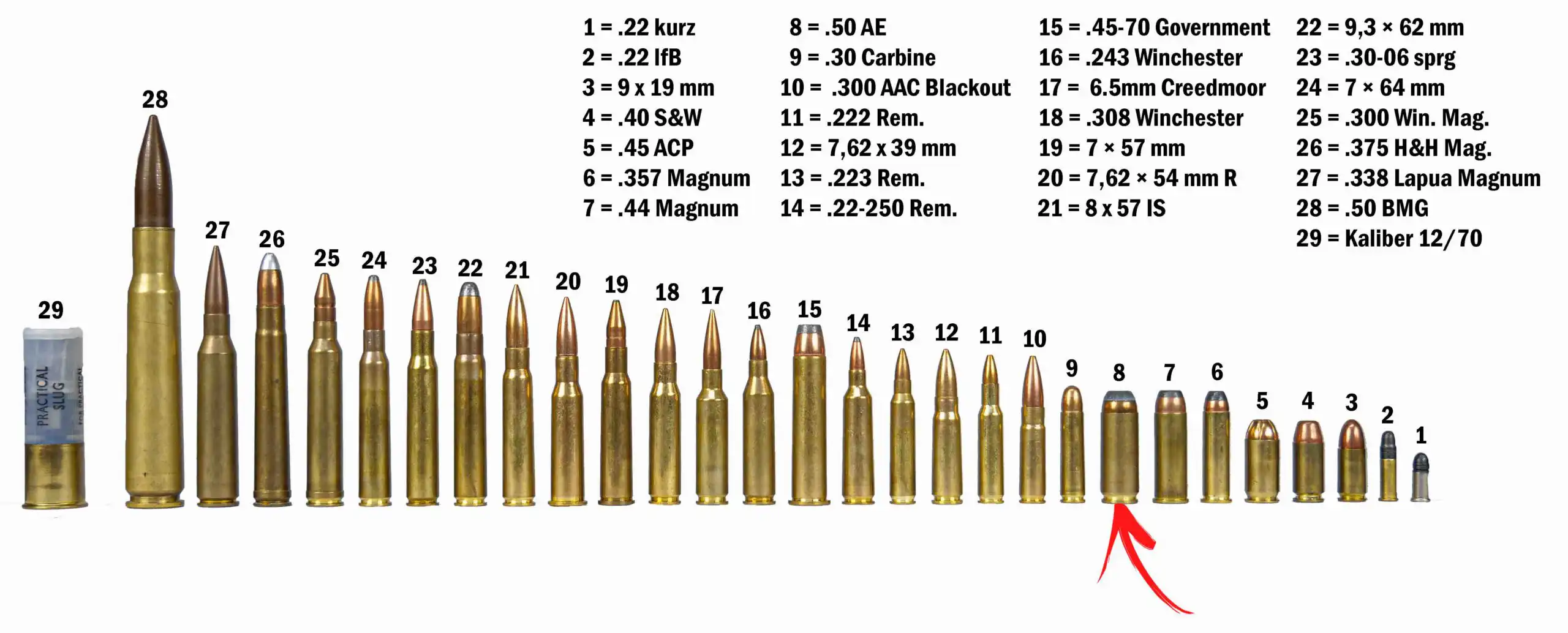 Desert Eagle .50AE - (10 Schuss = 15 Minuten) – Bild 3